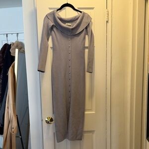Abercrombie & Fitch Lavender Long Sleeve Dress